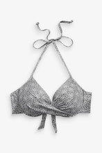 Load image into Gallery viewer, Charcoal Padded Underwired Bikini Top - Allsport