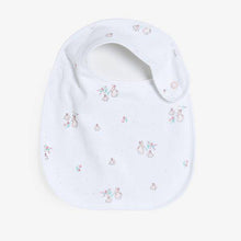 Load image into Gallery viewer, Pink Bunny Sleepsuit, Short Sleeve Bodysuit, Bib and Hat Set (0-9mths) - Allsport