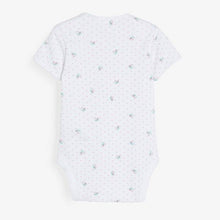 Load image into Gallery viewer, Pink Bunny Sleepsuit, Short Sleeve Bodysuit, Bib and Hat Set (0-9mths) - Allsport