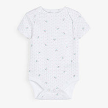 Load image into Gallery viewer, Pink Bunny Sleepsuit, Short Sleeve Bodysuit, Bib and Hat Set (0-9mths) - Allsport