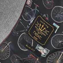 Load image into Gallery viewer, Grey Slim Fit Herringbone Suit: Jacket - Allsport