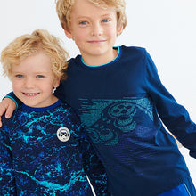 Load image into Gallery viewer, 2 Pack Blue Gamer Pyjamas (3-12yrs) - Allsport