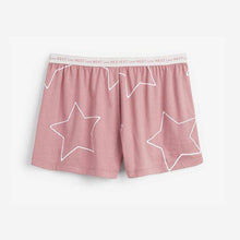 Load image into Gallery viewer, Pink Star Cotton Short Set - Allsport