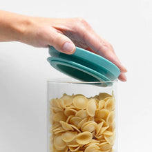 Load image into Gallery viewer, BRABANTIA Set of 3 Mix Stackable Glass Jars