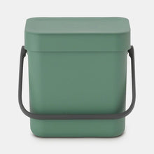 Load image into Gallery viewer, BRABANTIA Sort & Go Waste Bin 3L Fir Green