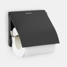 Load image into Gallery viewer, BRABANTIA Toilet Roll Holder ReNew - Matt Black