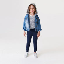 Load image into Gallery viewer, Navy Blue Skinny Fit Joggers (3-12yrs)