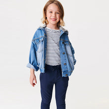 Load image into Gallery viewer, Navy Blue Skinny Fit Joggers (3-12yrs)