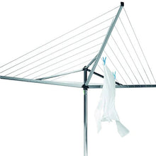 Load image into Gallery viewer, Brabantia 30m Rotary Cloth Dryer + Ground Tube + Acc. Metallic Grey