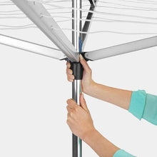 Load image into Gallery viewer, Brabantia Essential 40m + Ground Tube + Acc. Metallic Grey - Allsport