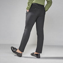 Load image into Gallery viewer, Black Skinny Fit Stretch Tonic Trousers - Allsport