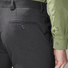 Load image into Gallery viewer, Black Skinny Fit Stretch Tonic Trousers - Allsport