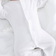 Load image into Gallery viewer, White 5 Pack Essentials Sleepsuits (0-9mths) - Allsport