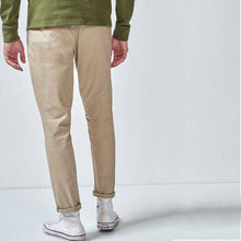 Load image into Gallery viewer, Wheat Tapered Slim Fit Stretch Chinos - Allsport