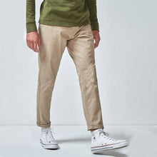 Load image into Gallery viewer, Wheat Tapered Slim Fit Stretch Chinos - Allsport