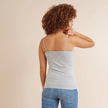 Load image into Gallery viewer, Grey Marl Thin Strap Vest