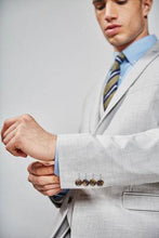 Load image into Gallery viewer, Light Grey Stretch Marl Jacket - Allsport