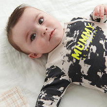 Load image into Gallery viewer, Monochrome Mummy Single Baby Sleepsuit (0mths-18mths) - Allsport