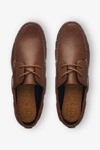 Load image into Gallery viewer, Tan Plain Boat Shoes - Allsport