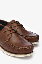 Load image into Gallery viewer, Tan Plain Boat Shoes - Allsport