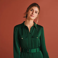 Load image into Gallery viewer, SHIRT DRS BUT GRN - Allsport