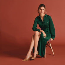 Load image into Gallery viewer, SHIRT DRS BUT GRN - Allsport