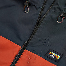 Load image into Gallery viewer, Navy/Khaki Green Mr Blue Sky Zip Through Jacket