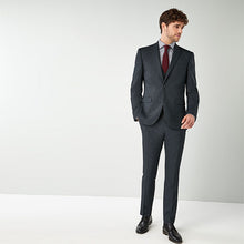 Load image into Gallery viewer, Navy Skinny Fit Puppytooth Jacket - Allsport