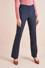 Load image into Gallery viewer, Navy Tailored Boot Cut Trousers - Allsport