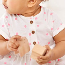 Load image into Gallery viewer, White Geo Jersey Dress (0mths-12mths) - Allsport