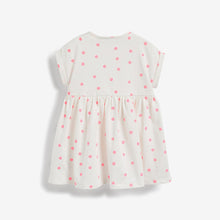 Load image into Gallery viewer, White Geo Jersey Dress (0mths-12mths) - Allsport