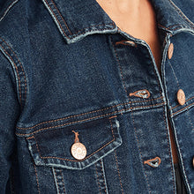 Load image into Gallery viewer, Dark Blue Denim Jacket