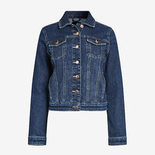 Load image into Gallery viewer, Dark Blue Denim Jacket
