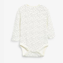 Load image into Gallery viewer, Monochrome 3 Pack Bunny Long Sleeve Bodysuits (0mths-18mths) - Allsport