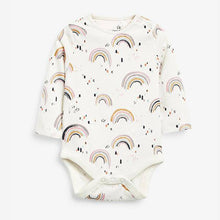 Load image into Gallery viewer, Monochrome 3 Pack Bunny Long Sleeve Bodysuits (0mths-18mths) - Allsport