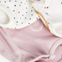 Load image into Gallery viewer, Monochrome 3 Pack Bunny Long Sleeve Bodysuits (0mths-18mths) - Allsport