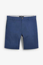 Load image into Gallery viewer, Royal Blue Slim Fit Stretch Chino Shorts - Allsport