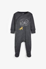 Load image into Gallery viewer, Ochre 3 Pack Leopard Jungle Sleepsuits (up to 18 months) - Allsport
