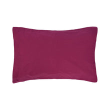 Load image into Gallery viewer, taie deco cassis en percale de coton collection Mezzo (30*400