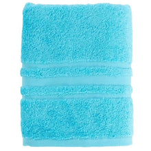 Load image into Gallery viewer, Drap de bain coton Lola II Turquoise (90x150) - Allsport