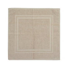Load image into Gallery viewer, Tapis de bain coton Lola II Lin (60x60)