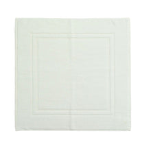 Load image into Gallery viewer, Tapis de bain coton Lola II Blanc (60x60)