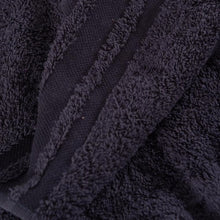 Load image into Gallery viewer, Drap de douche coton Lola II Ardoise (70x130) - Allsport