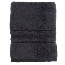 Load image into Gallery viewer, Drap de douche coton Lola II Ardoise (70x130) - Allsport