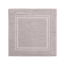 Load image into Gallery viewer, Tapis de bain coton Lola II Perle (60x60)