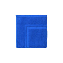 Load image into Gallery viewer, Tapis de bain coton Lola II Cobalt (60x60)