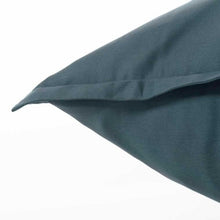 Load image into Gallery viewer, Taie d'oreiller rectangulaire satin de coton Cubes II vert cèdre (50x70) - Allsport