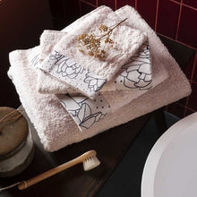 Load image into Gallery viewer, Drap de Douche coton et viscose de bambou Hokkaido nude (70x130) - Allsport