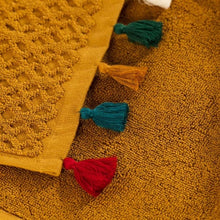 Load image into Gallery viewer, Drap de Douche coton Bukhara curcuma (70x130) - Allsport