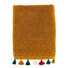 Load image into Gallery viewer, Drap de Douche coton Bukhara curcuma (70x130) - Allsport
